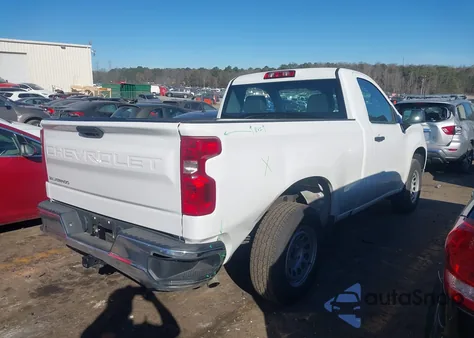 2024 Chevrolet Silverado 1500 2Wd Standard Bed Wt from USA, damaged, VIN 3GCNAAEKXRG328232
